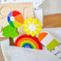 Wooden Weather Tray Puzzle Toy, thumbnail 7 of 9