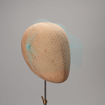 Turquoise Feather And Crystal Headband 'Marina', 7 of 11