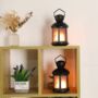 Set Of Two Plastic Table Lamp Pattern Style, thumbnail 6 of 6