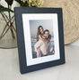 Personalised Photo Gift With Dark Grey Frame, thumbnail 1 of 6