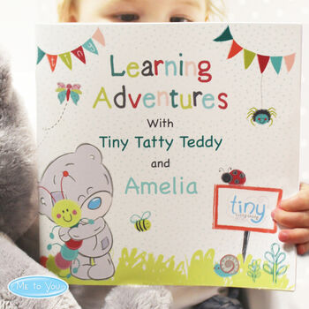 Personalised Tiny Tatty Teddy Learning Adventure Book, 2 of 11