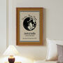 Personalised Moon Phase Wedding Date Print, thumbnail 7 of 12