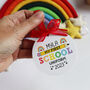 Personalised First School Uniform Hanger Tag, thumbnail 9 of 11