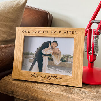 Personalised Wedding Picture Frame Couples Gift, 7 of 10