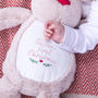 Personalised Baby's First Christmas Reindeer Toy, thumbnail 2 of 5