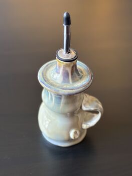 Handmade Porcelain Oil Or Vinegar Bottle, 2 of 5