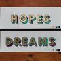 'Hopes' And 'Dreams' Original Handmade Art, thumbnail 1 of 12