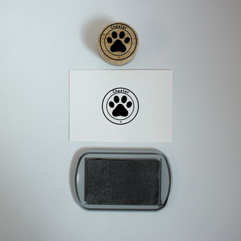 Personalised Postmark Style Pet Name Stamp, 4 of 8