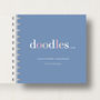 Personalised 'Doodles' Small Sketchbook, thumbnail 7 of 11