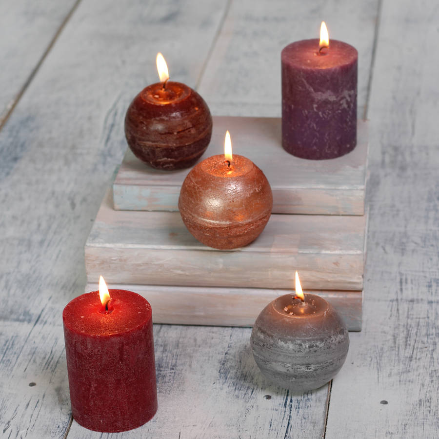 scented candle collection by dibor