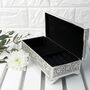 Personalised Eid Mubarak Silver Plated Trinket Box, thumbnail 3 of 3