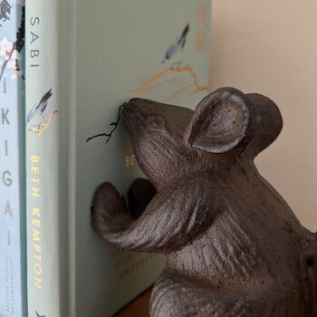 Mr Mouse Cast Iron Door Stop Or Bookend, 10 of 10