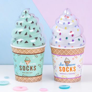 Ice Cream Socks, 2 of 5