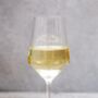 Personalised Crystal White Wine Glass, thumbnail 1 of 4