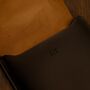 Personalised Genuine Leather iPad Air And Pro 13' Sleeve, thumbnail 5 of 10