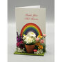 Thank You Rainbow Personalised Card, thumbnail 7 of 7
