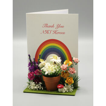Thank You Rainbow Personalised Card, 7 of 7