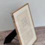 Sixtrees Rose Gold Tone Photo Frame With Aperture, Six X Eight, thumbnail 3 of 3