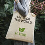 'Unfuck The World' Vegan Tote Bag, thumbnail 1 of 3