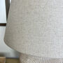 Kapuni White Wash Textured Wood Table Lamp, thumbnail 3 of 8