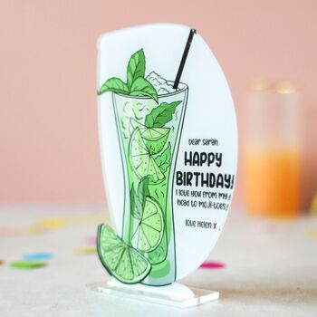 Personalised Mojito Cocktail Card, 6 of 7