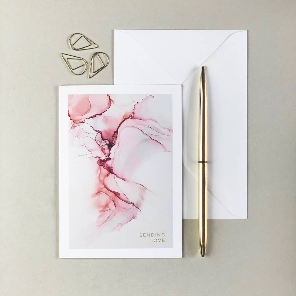 Tissue Wrapped Ethereal Stationery Set By Sleepy Bee Studio