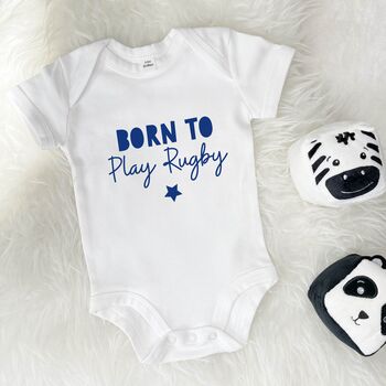 Born To… Personalised Babygrow, 2 of 10