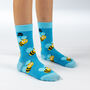 Kids Bamboo Socks | Bee Socks | Sustainable Socks | Eco, thumbnail 1 of 3