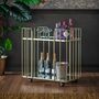 Consitan Drinks Trolley Bronze Or Champagne, thumbnail 3 of 4