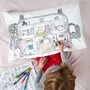 Doll's House Colour In Pillowcase Kit + 10 Pens, thumbnail 1 of 7