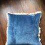 Stonewashed Velvet Cushion Cover 50x50, thumbnail 10 of 10