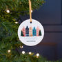 Personalised Amsterdam Christmas Tree Decoration, thumbnail 1 of 6