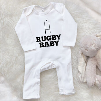 Rugby Baby Babygrow, 8 of 11