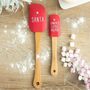 Santa's Helper Silicone Spatula Set, thumbnail 1 of 4