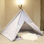 Personalised Blue Teepee With Storage Bag And Play Mat, thumbnail 2 of 3