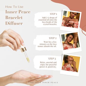 Essential Oil Crystal Bracelet Gift Set For Women, 10 of 12
