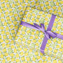 Lemon Wrapping Paper Roll Or Folded V1, thumbnail 1 of 2