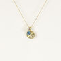 Personalised 9ct Gold December Birthstone Necklace, thumbnail 8 of 12