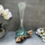 Large 40cm Molten Glass On Root Vase – Fluted Display, thumbnail 1 of 12