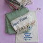 Personalised Handwoven Throw, Sustainable Gift, thumbnail 3 of 12