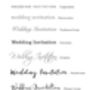 Bold Text Wedding Stationery Range, thumbnail 7 of 9