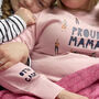 Proud Mama Slogan Sweatshirt, thumbnail 2 of 4