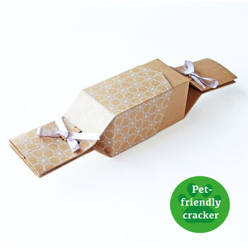 Six Reusable 'Christmas Kraft' Crackers, 2 of 9