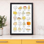 Funny Cheese Montage Print, thumbnail 1 of 4