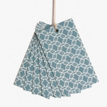 Tile Grey Gift Tags, 2 of 2