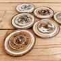 White Wash Incense Stick Holder Ash Catcher Plate, thumbnail 7 of 9