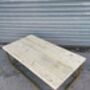 Reclaimed Cube Coffee Table Tv Stand Gold 636, thumbnail 5 of 6