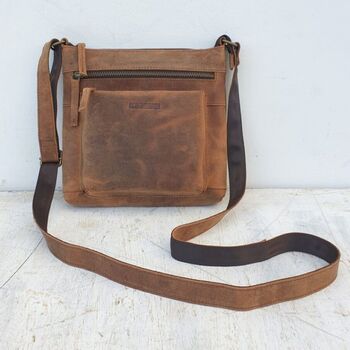 Leather Sling Bag, 6 of 12
