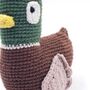 Handmade Mallard Duck Fair Trade Toy, thumbnail 4 of 4