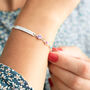 Family Birthstone And Bar Personalised Bracelet, thumbnail 3 of 11
